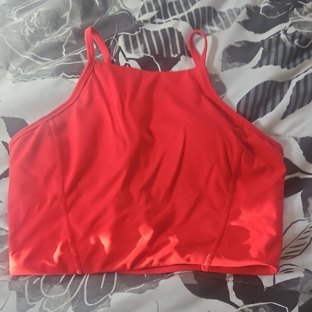 BuffBunny Red Ivy Crop Top